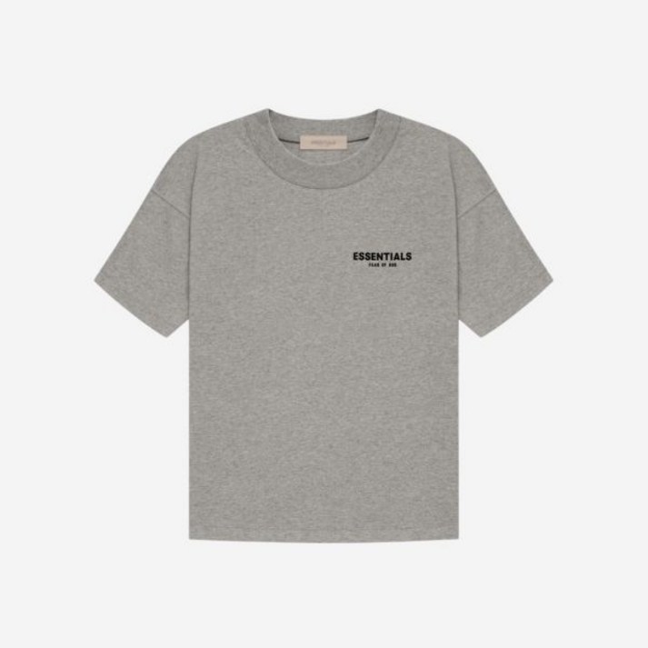 [New Best] 에센셜 더 코어 컬렉션 티셔츠 다크 오트밀 Essentials The Core Collection T-Shirt Dark Oatmeal 396090