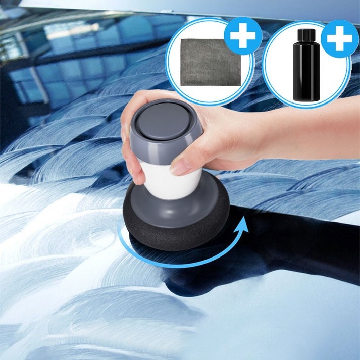 하비앤하트 자동차 광택 왁스 70ml  리필 증정 세트 나노 차량 광택제 코팅제