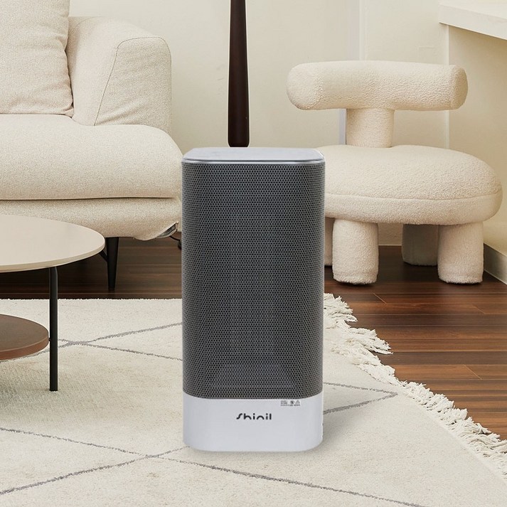 신일 PTC온풍기 저소음 가정용 사무실 전기히터 풀터치디스플레이