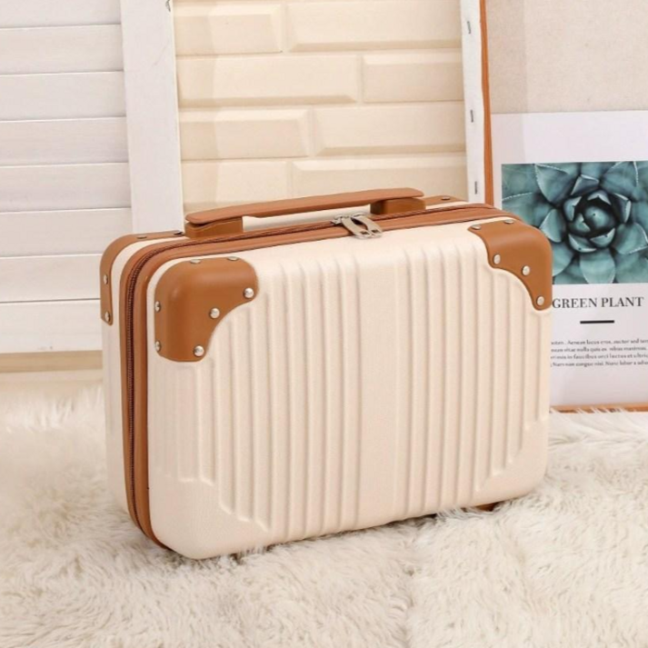 우남 레트로 1박2일 레디백 14인치 미니캐리어  기내반입용 하드케이스