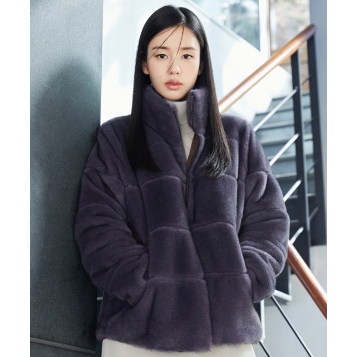 매장정품 셀렙샵에디션 CELEBSHOP EDITION NEW FAUX 밍크 리버시블 헝가리 구스 다운 2030274229 138358