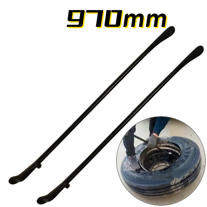 GAPINO 대형 타이어주걱 레버 타이어 교체공구 펑크수리 탈착용 97cm 1쌍