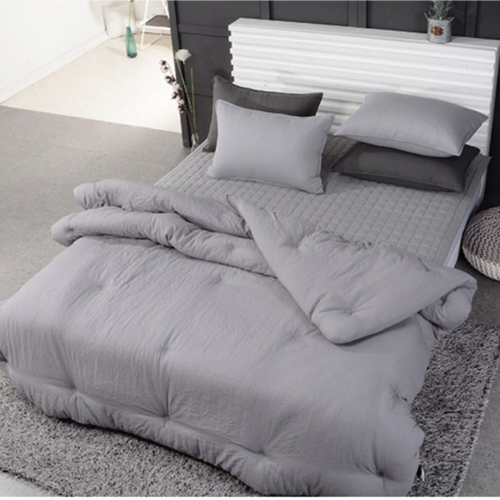 먼지 안나는이불 없는차렵이불 부드러운 두꺼운 이불