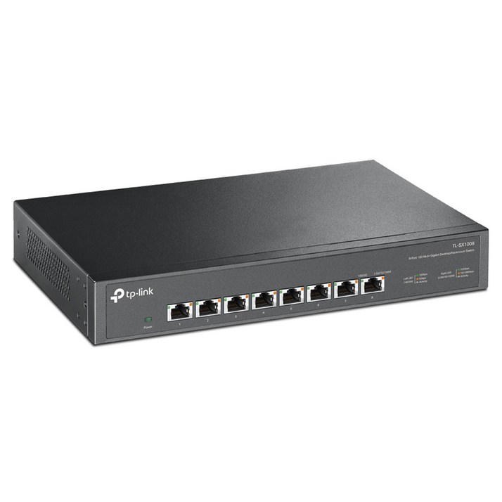 티피링크 8포트 10G 데스크톱 / 랙 마운트 스위치