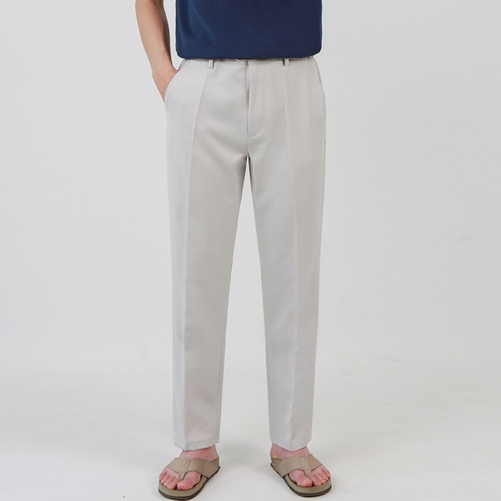 남성용 핏보장 베이직 퍼펙트 슬랙스10부 정장바지 P3007