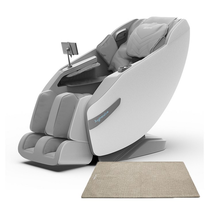 제스파 듀얼코어 소노디아 엣지 안마의자 + 전용 러그 세트 방문설치