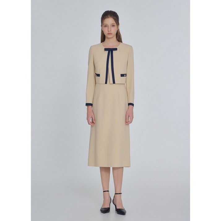 잇미샤 블록 자켓 세트 원피스 ITP9WOP750 101606