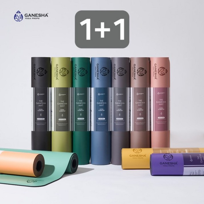 더 가네샤 요가매트 울트라컴포트 6MM 1+1