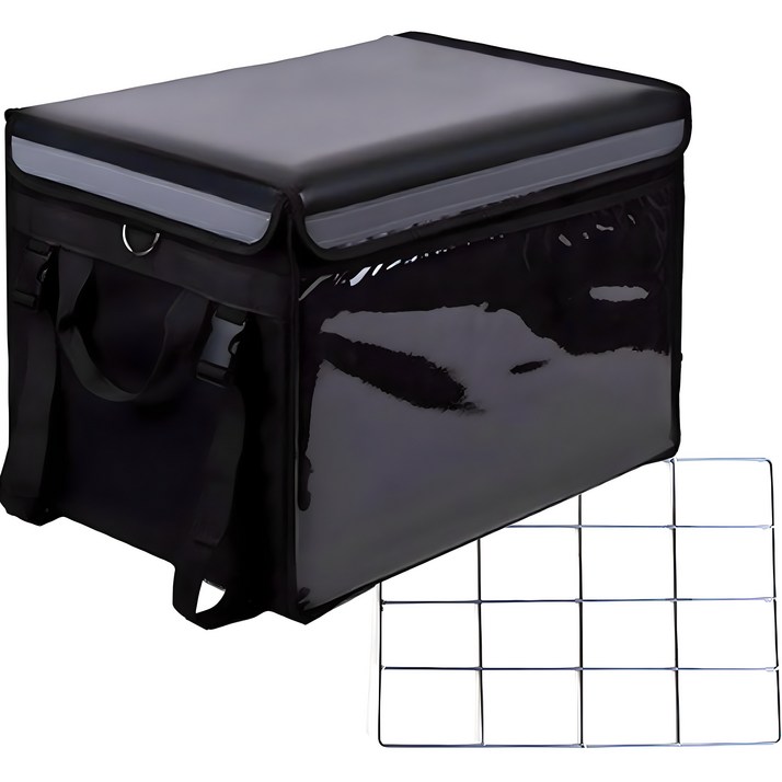 이고웰 보온 보냉 배달가방  바이크 장착용 철망 세트