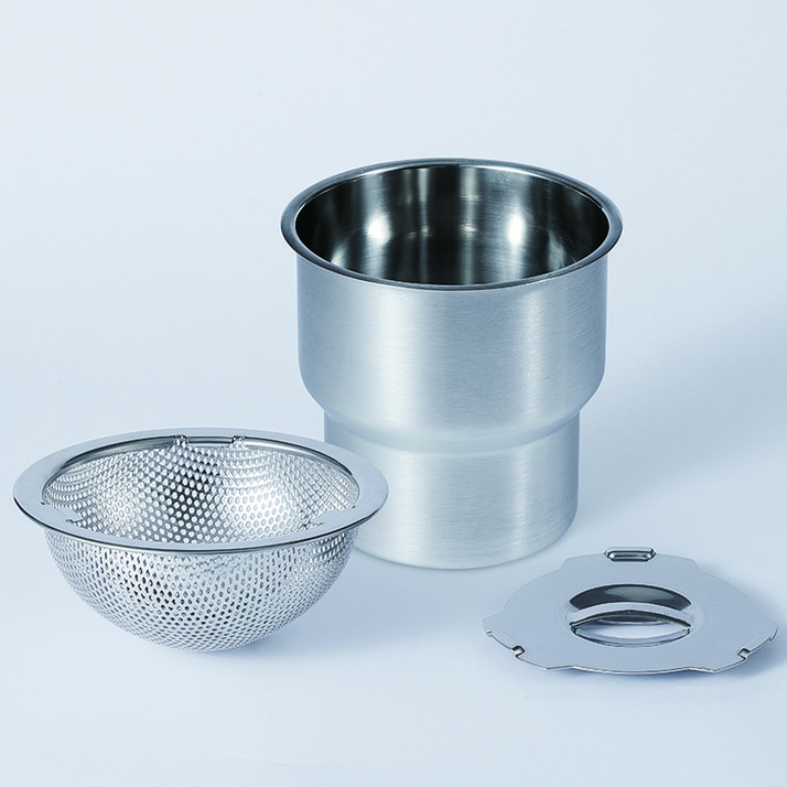 미강 싱크홀 올스텐 싱크대 배수구 거름망 커버 풀세트 국산 스텐 304, 1개, B타입 배수관거름망커버 풀세트