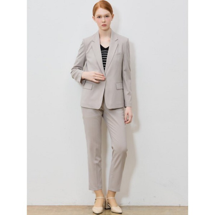 [백화점] 리스트 2SET (LIST)] 미니멀 원버튼 셋업 재킷+슬림 팬츠 2종세트 (택가격:436000원) 134654