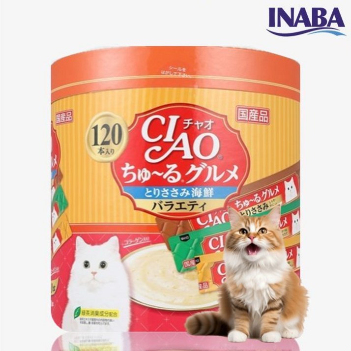 챠오츄르 구루메 고양이 간식 120p