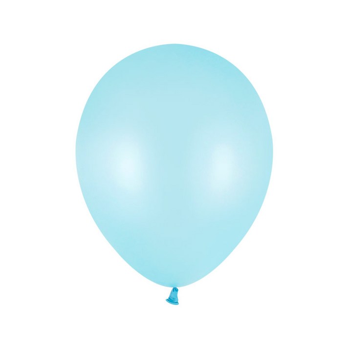 조이텍스 라운드풍선 15cm 펄 라이트블루  전문가용 고무풍선 파티풍선 생일파티 이벤트풍선, 200입