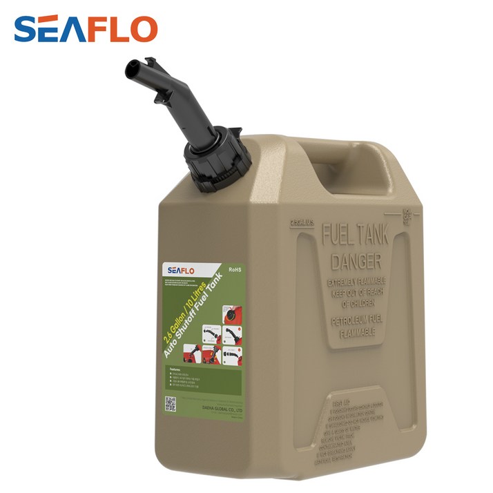 씨플로 오리지날 제리캔 등유통 캠핑기름통 탄 10리터, 탄, 1개