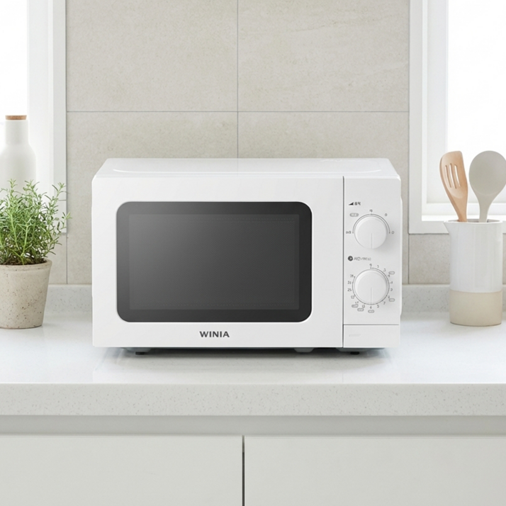 위니아 전자레인지 20L WKRM200BGWWMA, WKRM200BGWWmA흰색