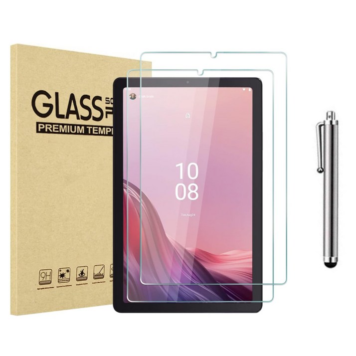 레노버탭 M9 호환 방탄 강화유리 액정보호필름2장 TB310FU 케이스나라 Lenovo Tab M9 9inch
