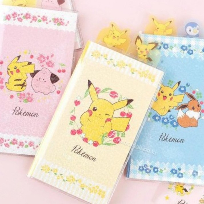 포켓몬 블랙썸 스케줄 다꾸 다이어리 캐릭터 디자인 수첩 30EA