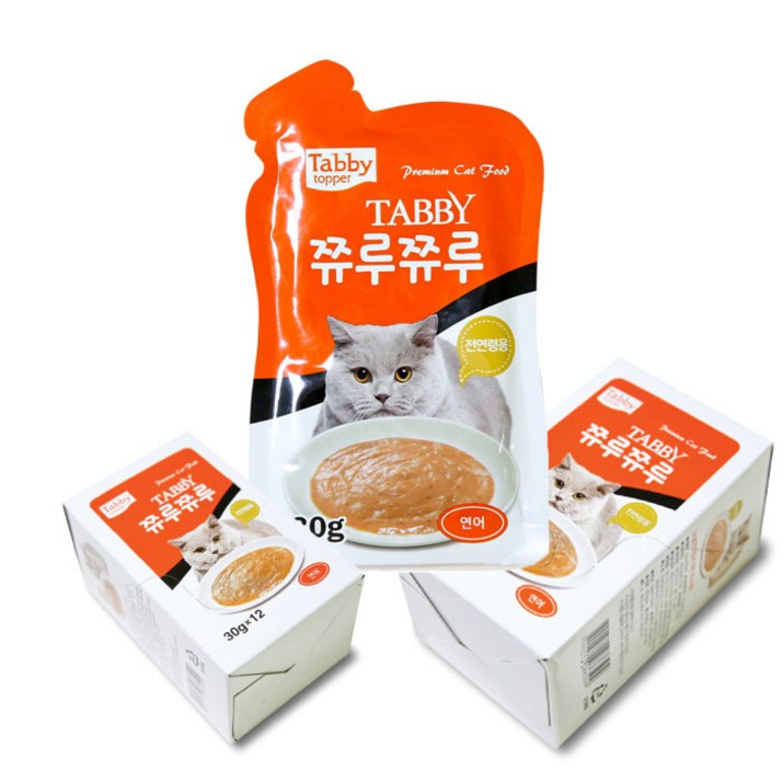 테비토퍼 쮸루쮸루 30g 48개입고양이간식