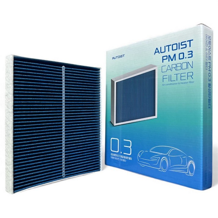 오토이스트 PM0.3 르노 QM6 더뉴QM6 SM6 활성탄 에어컨필터, 1개, S06