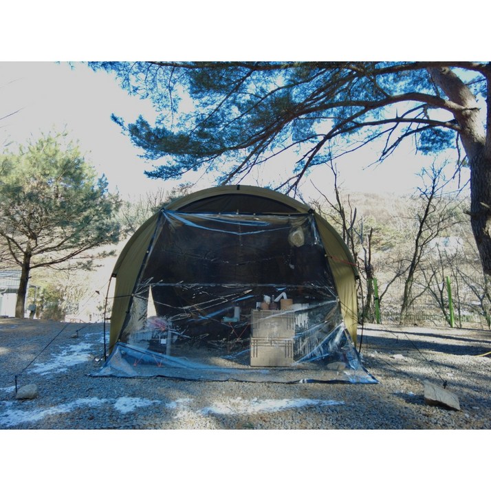 헬리녹스 터널 우레탄창 거치식 윈터캠핑