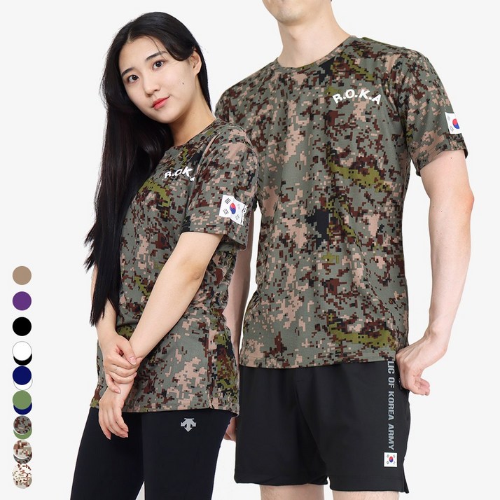 꾸나와곰신 ROKA 코리아아미 로카티 반팔 꾸나와곰신 ROKA 코리아아미 로카티 반팔
