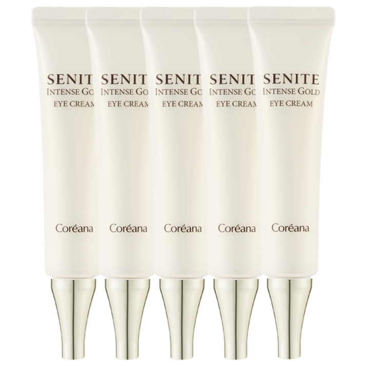 [눈가주름 눈밑주름 눈꺼풀처짐 개선] 코리아나 세니떼 인텐스 골드 눈가집중 아이크림 30ml 5개, 5개, 30ml