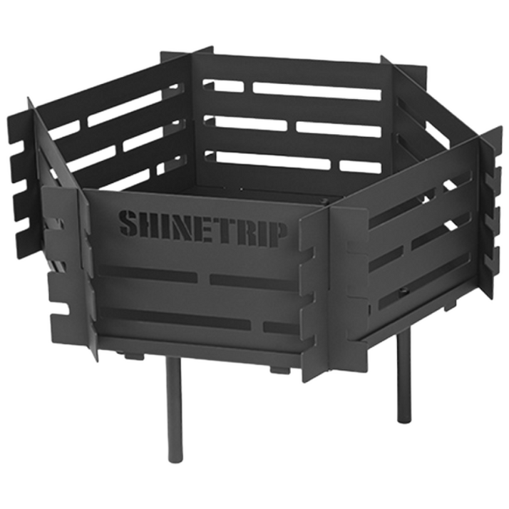 샤인트립 카본 스틸 육각 화로대 A483, 1개