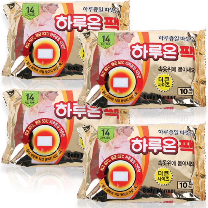 하루온 핫팩 붙이는 타입 50g, 40개입