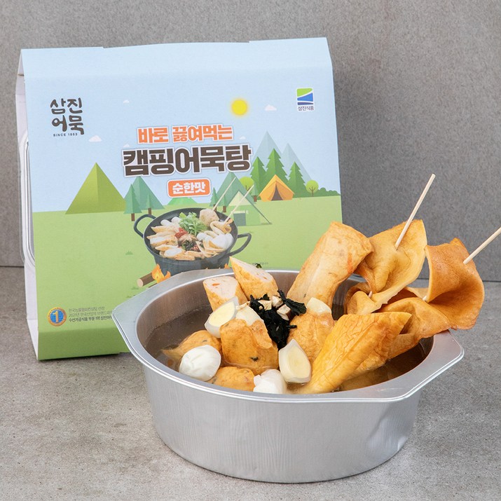 삼진어묵 캠핑 어묵탕 순한맛 삼진어묵 캠핑 어묵탕 순한맛