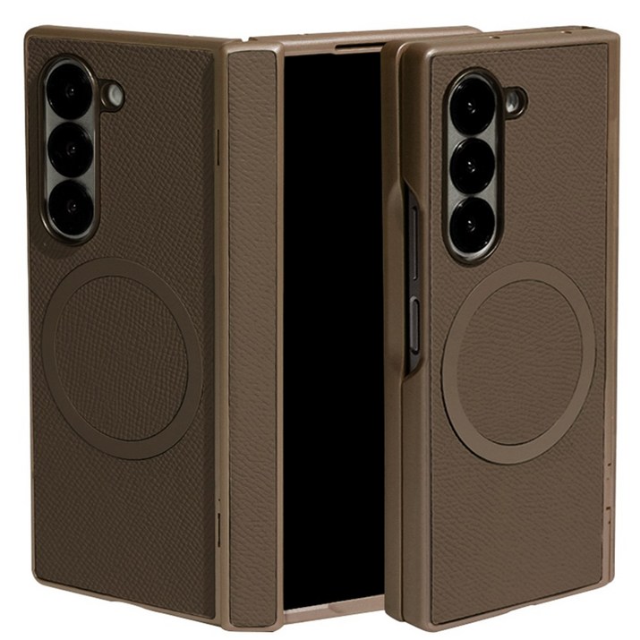 리네시 갤럭시 호환 Z 폴드 힌지보호 자력 맥세이프 커버 케이스