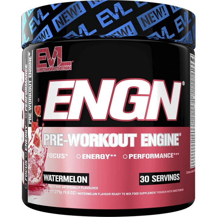 EVLUTIONNUTRITION ENGN 슈레드 프리워크아웃 엔진 수박 맛 EVLUTIONNUTRITION ENGN 슈레드 프리워크아웃 엔진 수박 맛