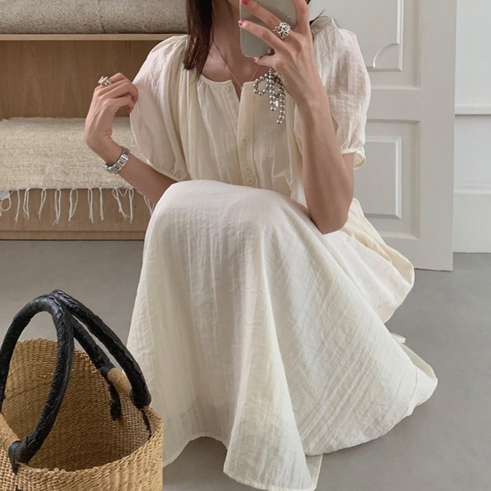 코코블랑 펠린 여리핏 롱원피스스트랩set