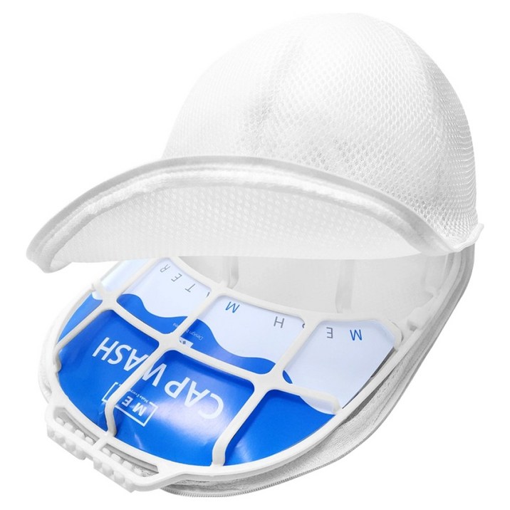 메오 홈 모자 전용 세탁망 + 변형방지세탁틀 세트, 화이트, 1세트