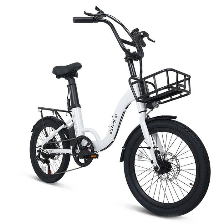 에이유테크 PAS 미니벨로 전기자전거 스카닉 AMI W 36V 7.5Ah 고객직접설치