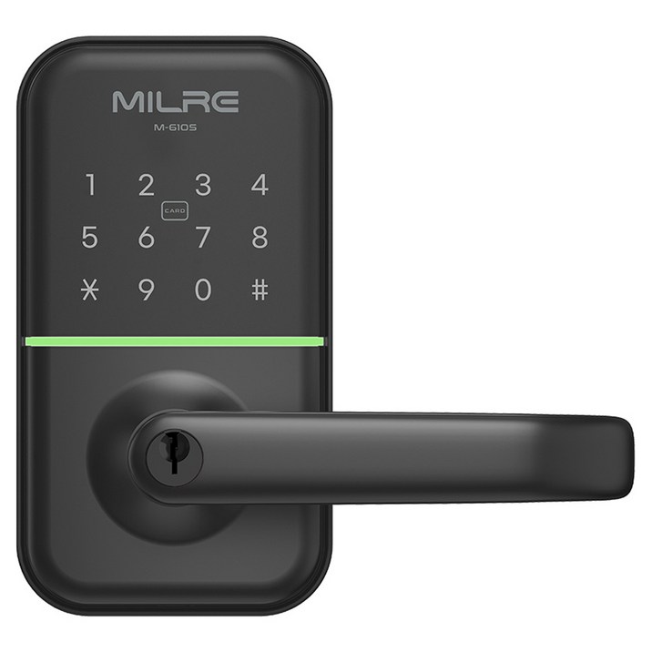 밀레시스텍 목문 손잡이 도어락 M-610S