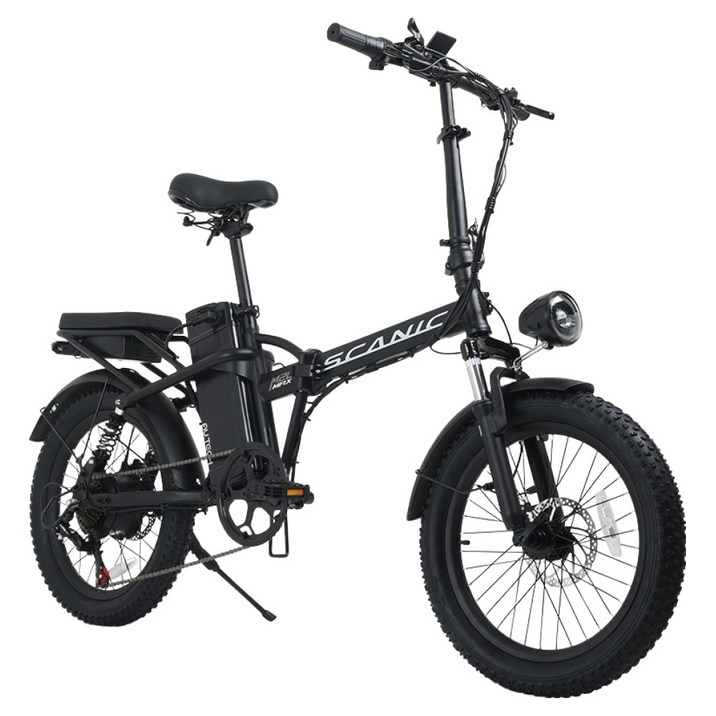 에이유테크 스카닉 접이식 전동 전기 자전거 10Ah M20 MAX 48V 고객직접설치