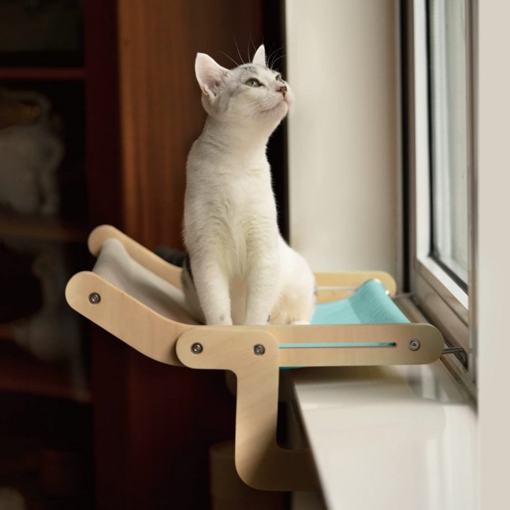 카무라라 고양이 창문 창틀 해먹 카무라라 고양이 창문 창틀 해먹