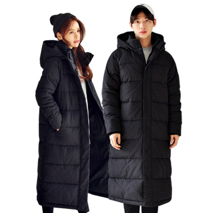 남녀 롱패딩 점퍼 / 패딩/ 넉넉한 충전재 / 충분한 기장/ 빅사이즈 2XL까지/ 에스티패딩/ 바이얼리(BYERLY)