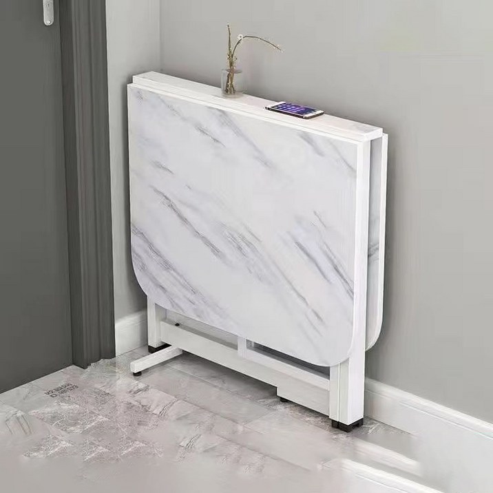 거실 접이식 확장형 기능성 고급 원룸 테이블, 화이트(A)