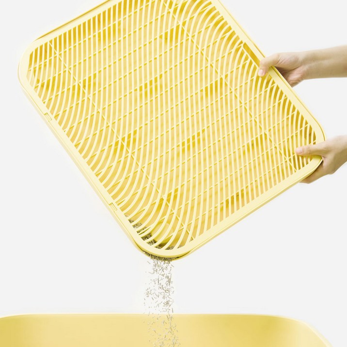 망고 고양이 사막화 방지 매트 화장실 모래 발판, 1개, MC-004A 모래 매트