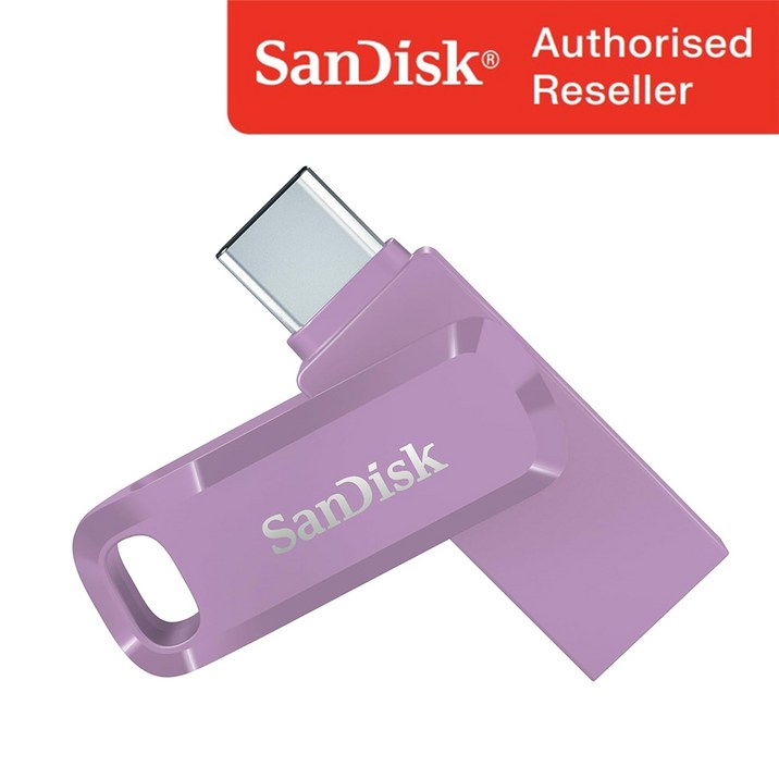 샌디스크 USB 메모리 DDC3 퍼플 C타입 OTG 3.2 대용량