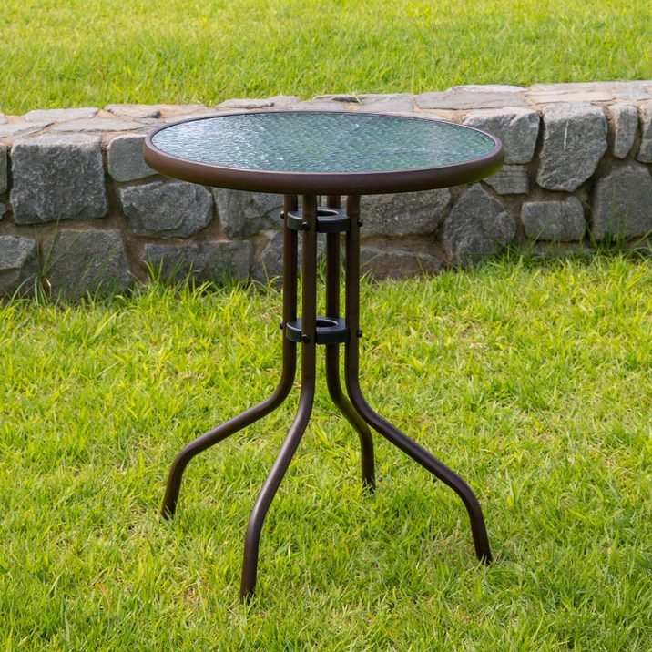 마누카 2인용 4인용 원형 철제 테라스 정원 카페 야외테이블