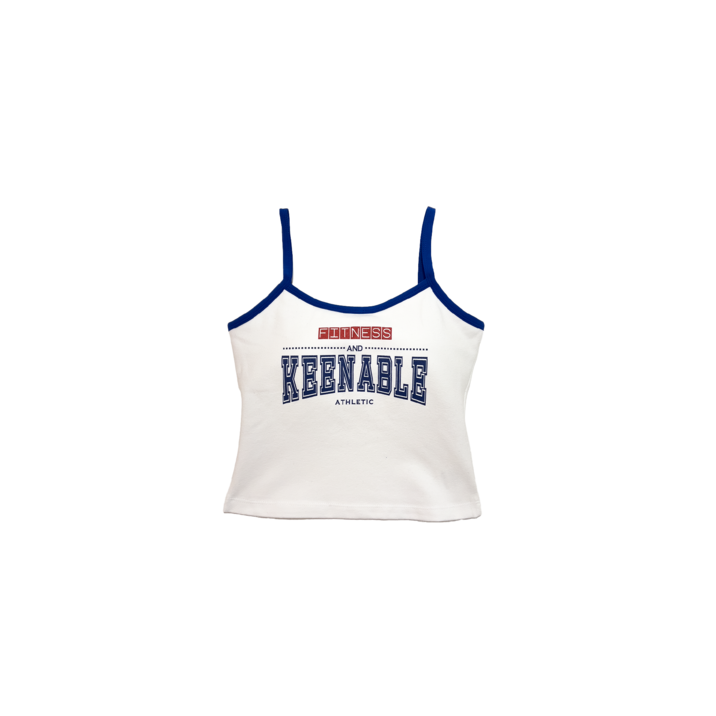 (W) 키너블(KEENABLE) Performance line crop sleeveless 여자헬스나시 여자운동나시 짐웨어 운동복 여자나시