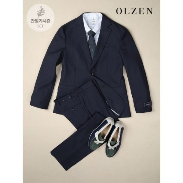 스탠다드핏 수퍼플렉스 네이비 셋업수트 (ZOD1KG1311_ZOD1PP1311_NV) 2419448