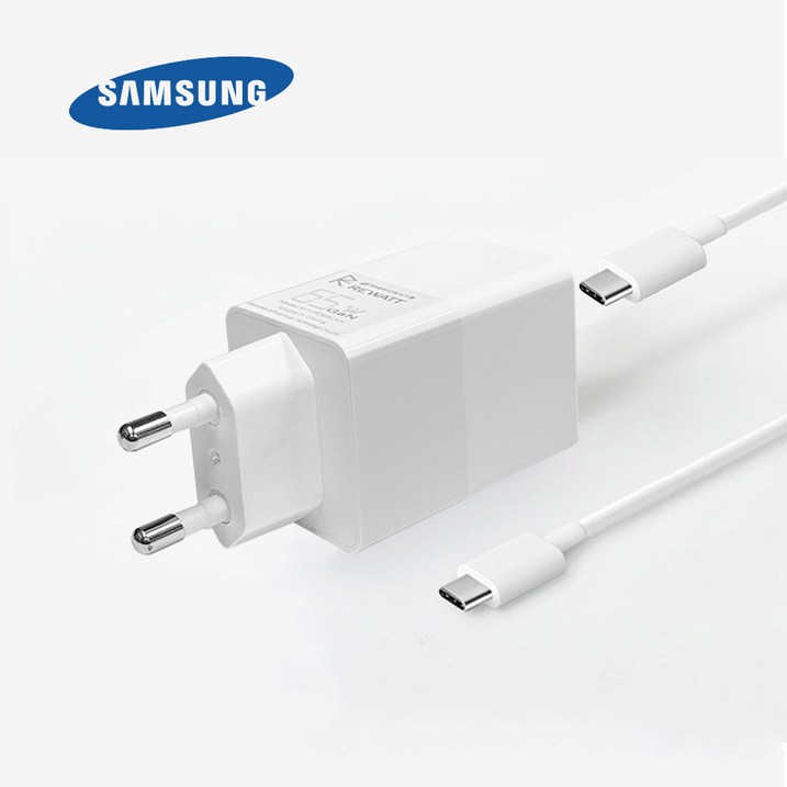 삼성 갤럭시북2 프로 NT950XEEX51A 리와트 65W C타입 어댑터 충전기, 1개, 화이트