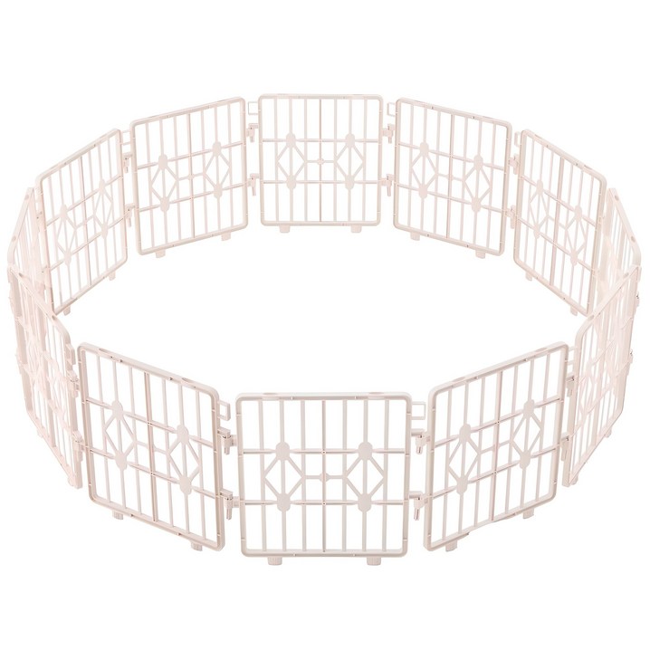 탐사 반려동물 분리형 울타리 펜스 12pcs