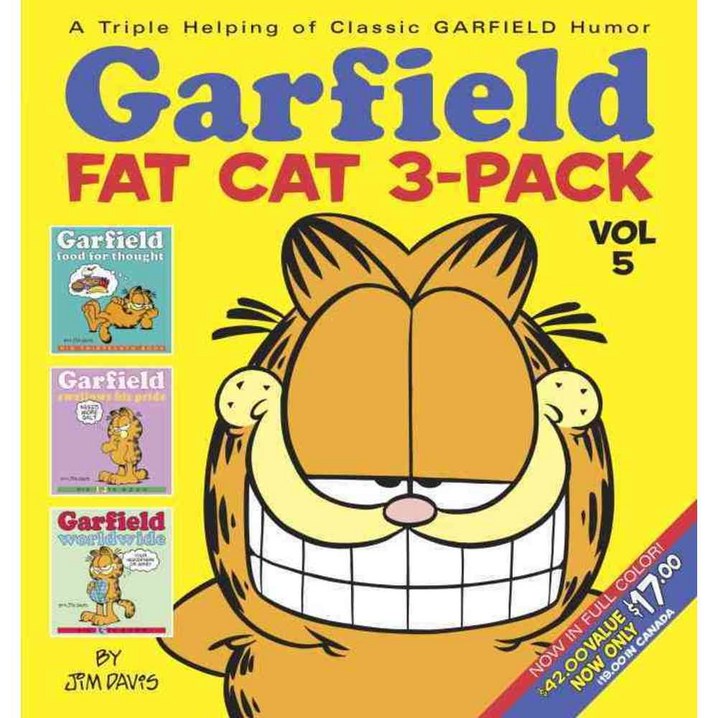 해외도서 Garfield Fat Cat 3Pack
