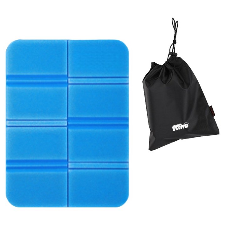 모모 캠핑 인포켓 사이즈 멀티 휴대용방석  파우치 세트