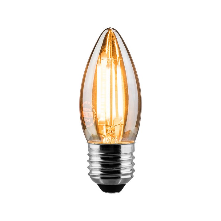 예도 LED 에디슨 촛대구 램프 3W