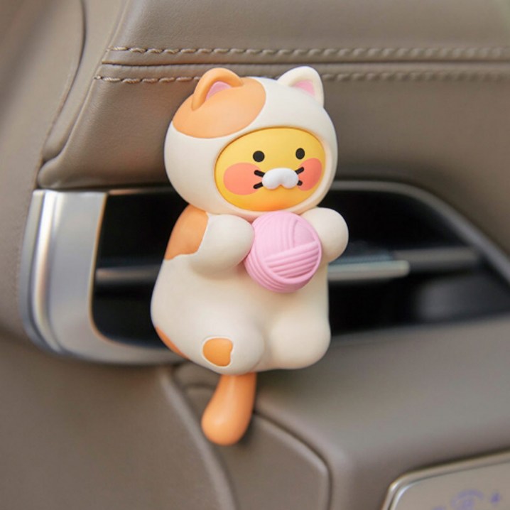 카카오프렌즈 차량용 송풍구형 디퓨져 냥냥고양이 춘식이 차량용 캐릭터 새차선물 귀여운차량용품, 1개, 플로랄 카카오프렌즈 차량용 송풍구형 디퓨져 냥냥고양이 춘식이 차량용 캐릭터 새차선물 귀여운차량용품, 1개, 플로랄